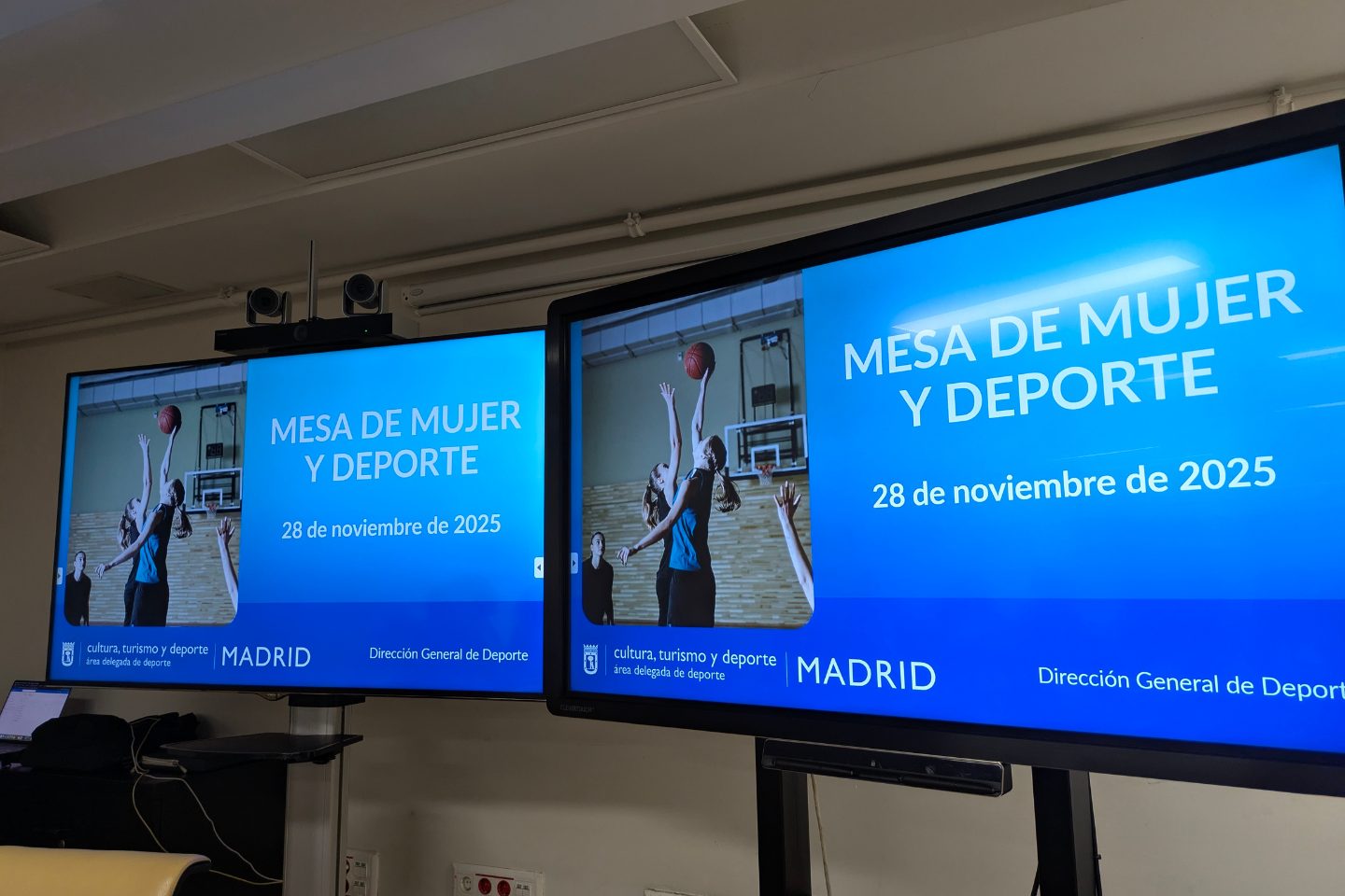 La Mesa “Mujer y Deporte” del Ayuntamiento de Madrid