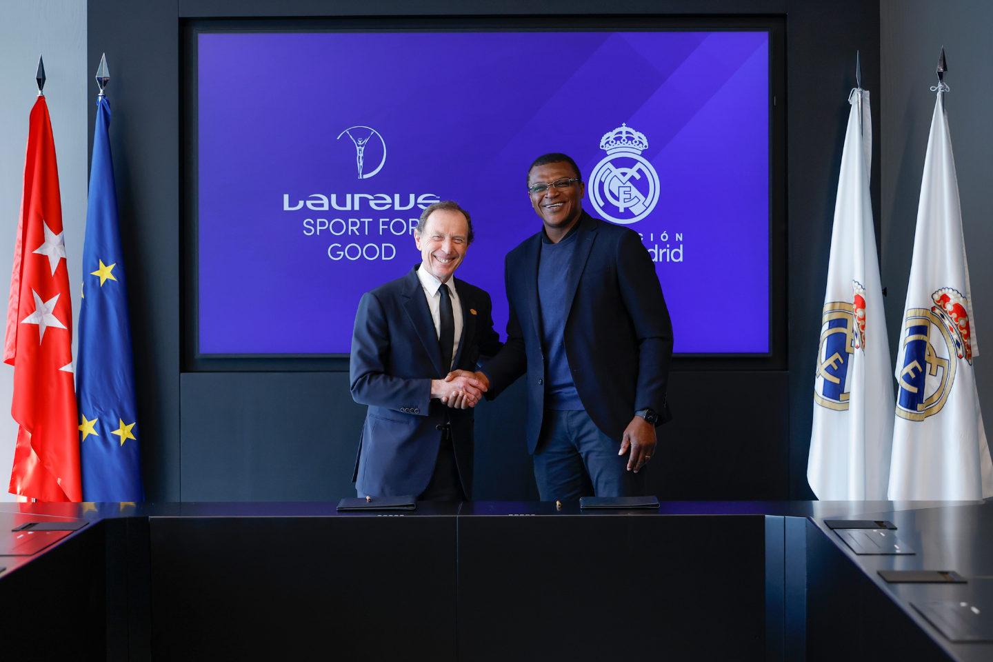 Fundación Real Madrid y Laureus Sport for Good